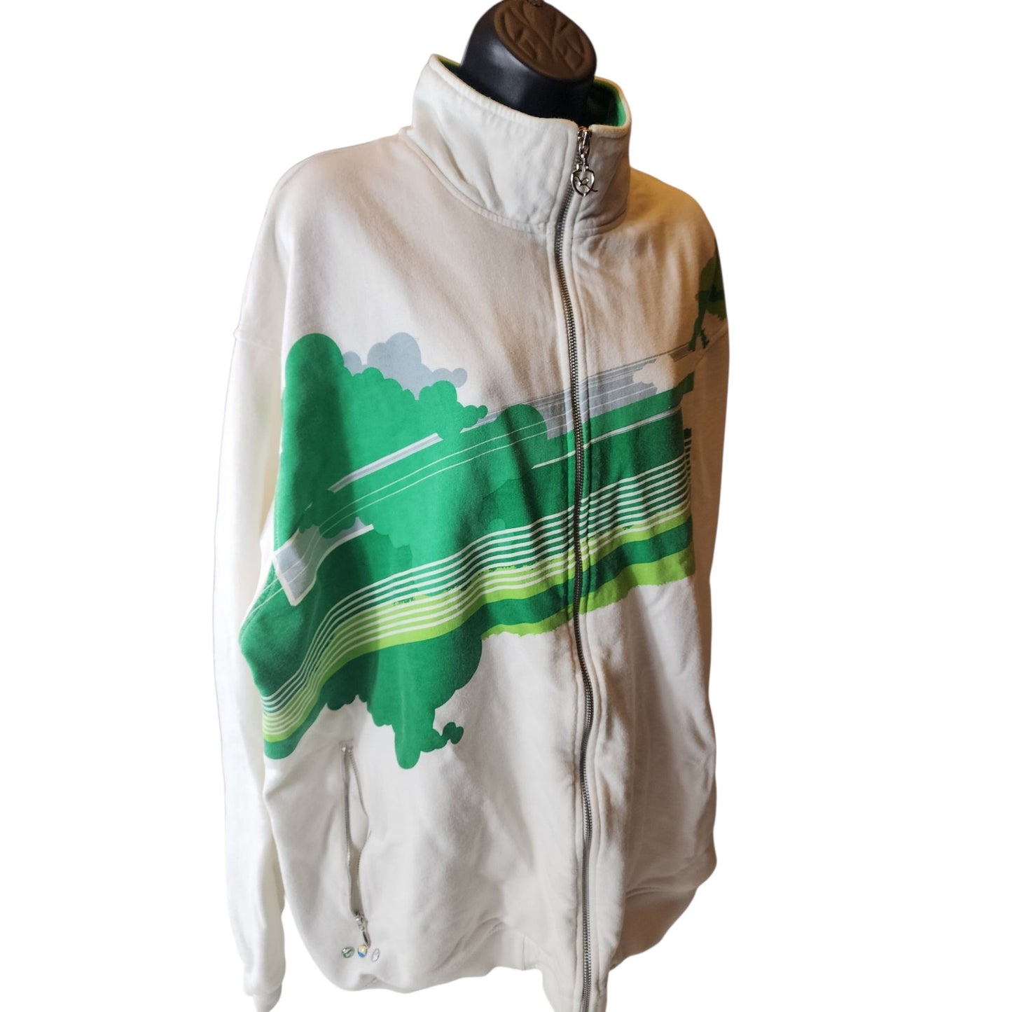 Rocawear Track Jacket Mens 3XL Zip Streetwear Hip Hop Retro Y2K Skater Graffiti