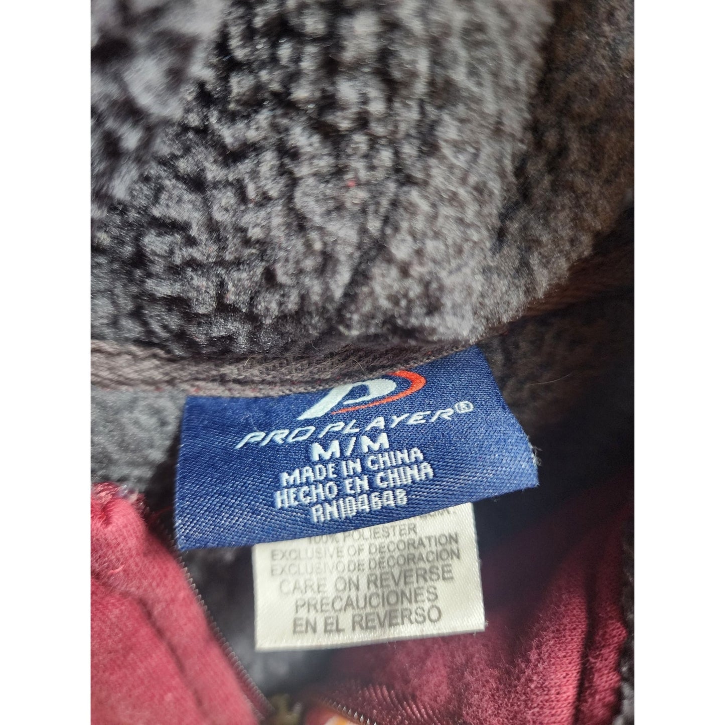 Pro Player Hoodie University Minnesota Golden Gophers Medium Sweatshirt Fleece