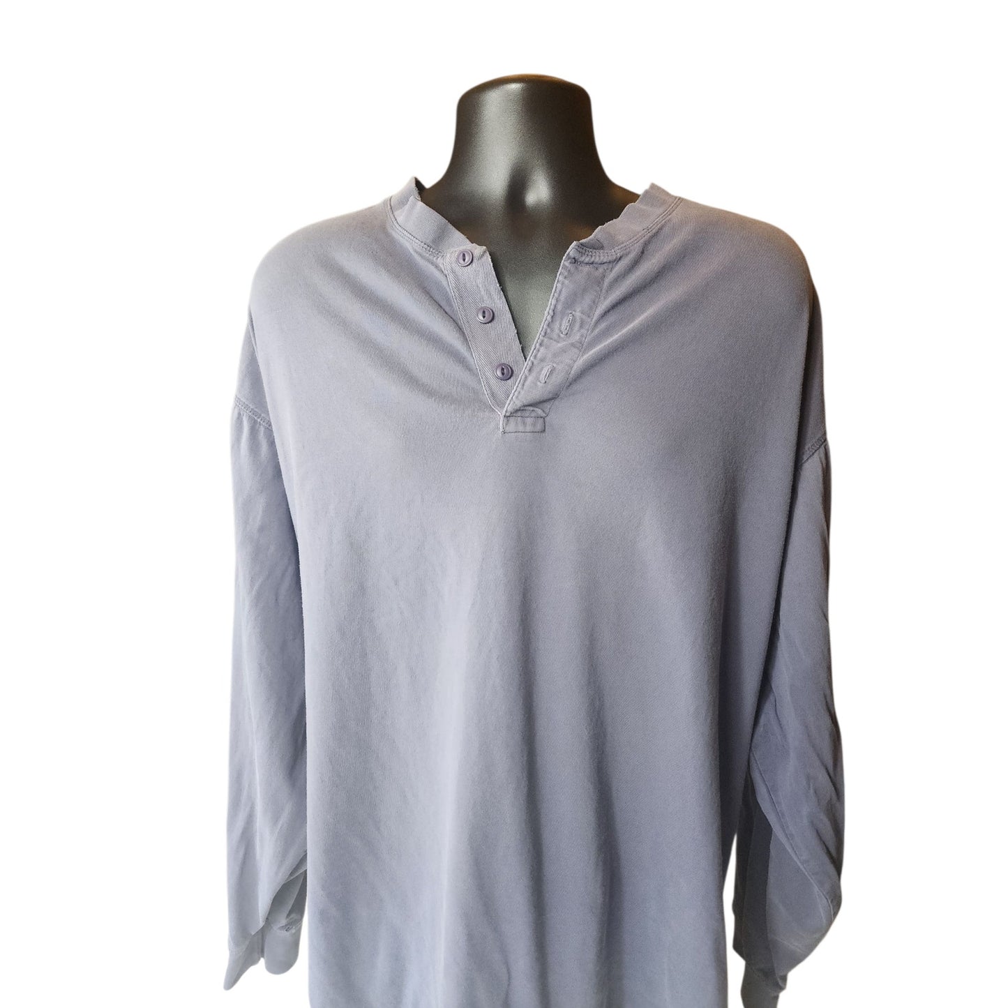 Cabelas Henley Shirt Outdoor Men 3XL Long Sleeve Top Hunting Fishing Hiking Work