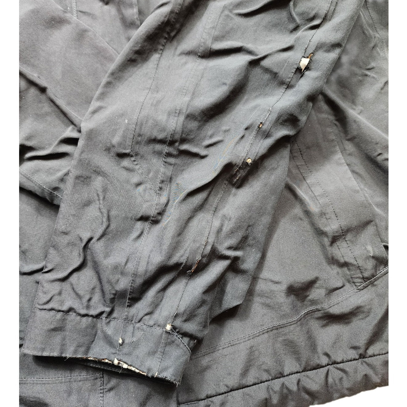 North Face HyVent Waterproof Hooded Rain Jacket Womens XL Hiking Camping Light