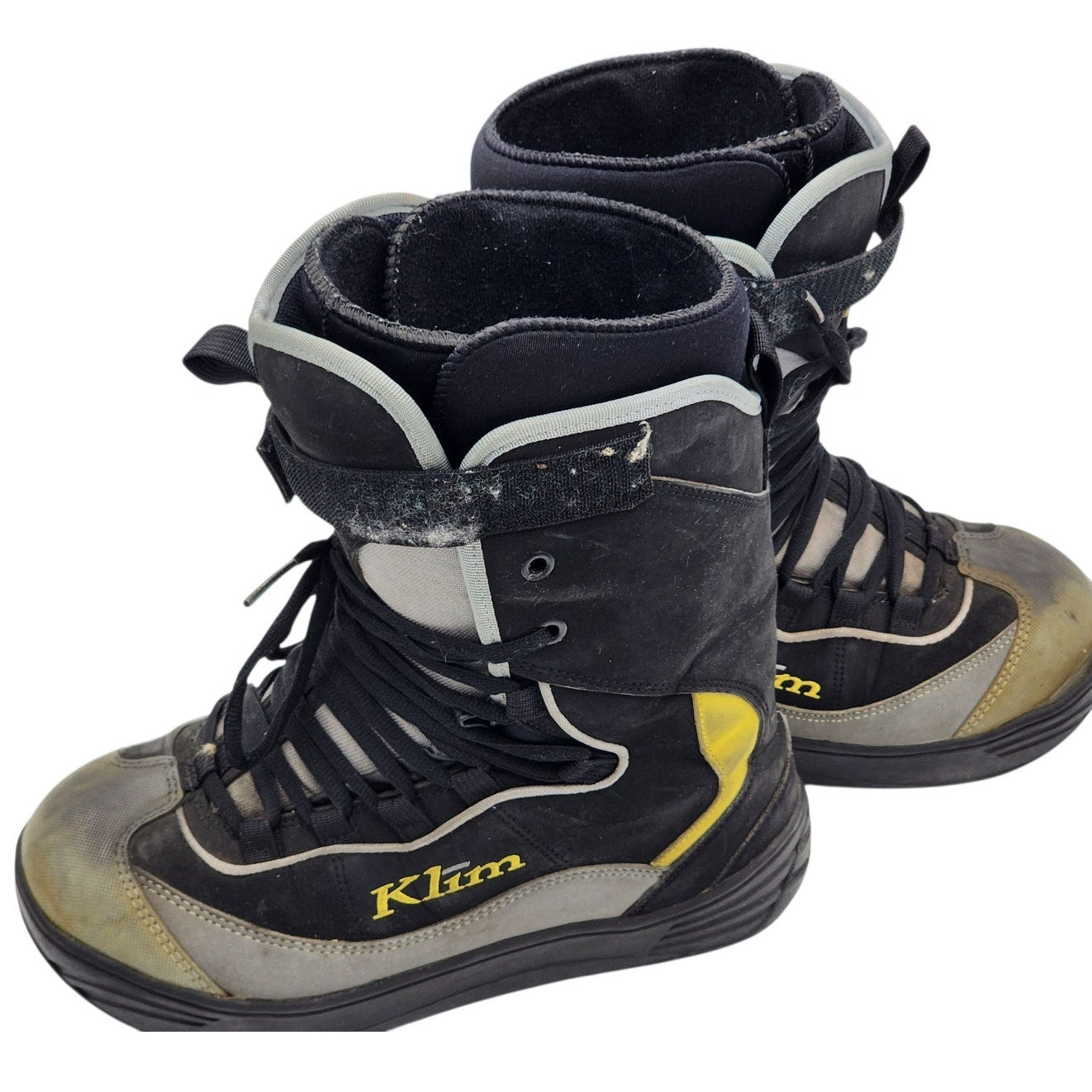KLIM Aggressive Sledwear Snowmobile Boots Men 9 Women 10 Winter Insulated Riding