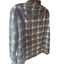 Marks Spencer M&S Fleece Jacquard Check Overshirt 3XL Flannel Shirt Jacket Snap