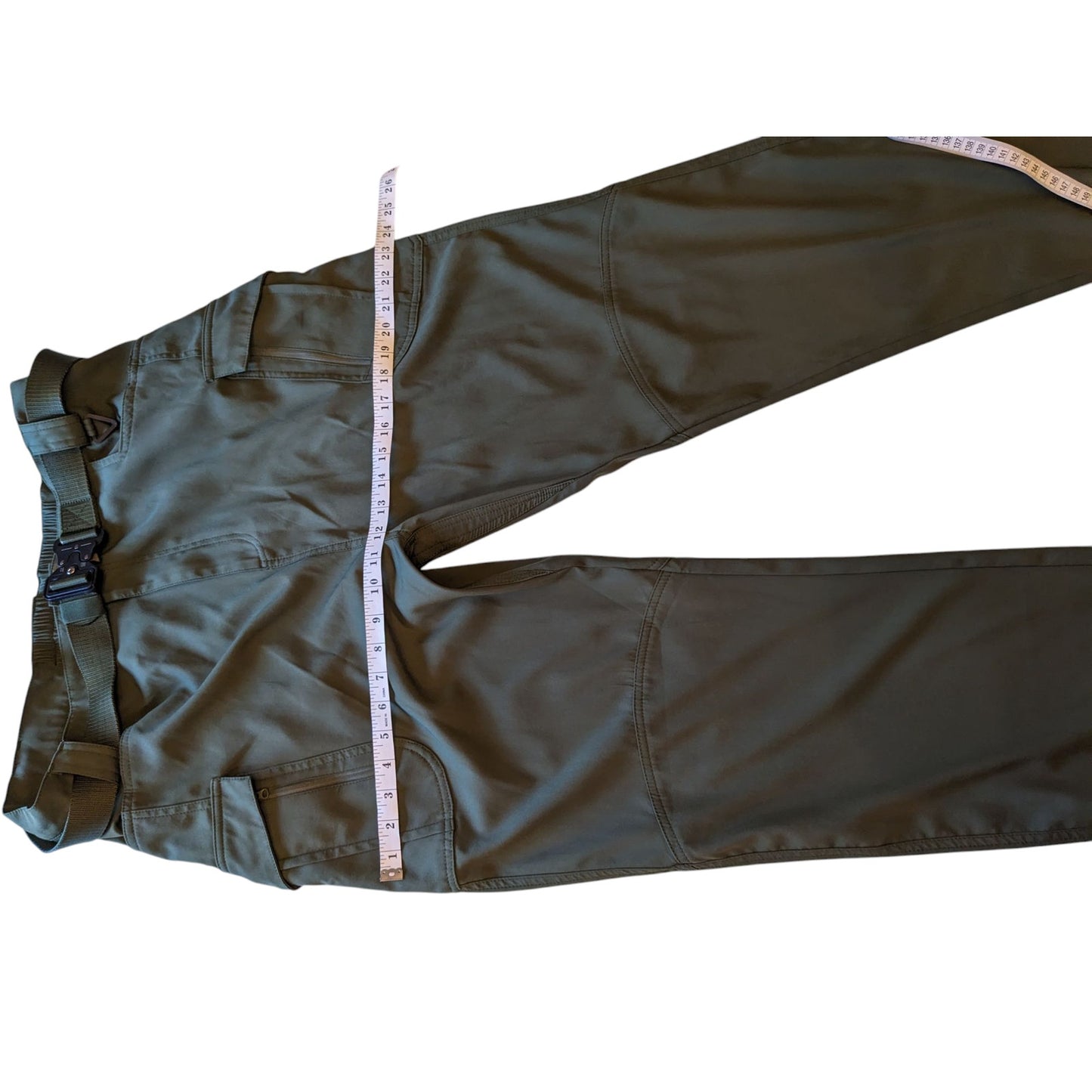 Tactical Series Green Cargo Pants Mens 2XL-33 Outdoor Utility Hiking Workwear