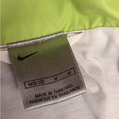 Nike Windbreaker Track Jacket Womens Medium 8-10 Zip 90s Style Spellout Logo