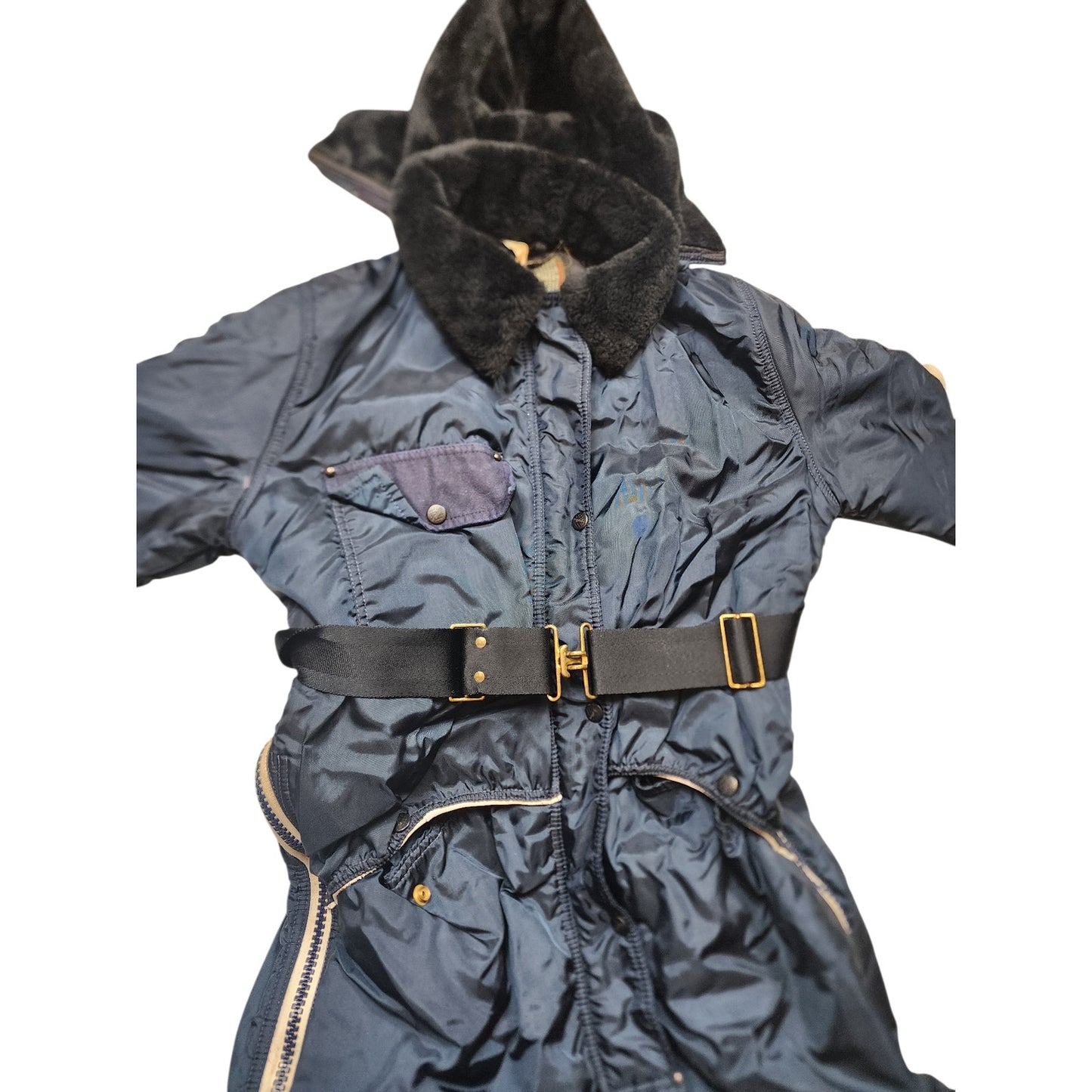 RefrigiWear Snowsuit Medium Vintage Insulated Cold Weather Hooded Winter Arctic