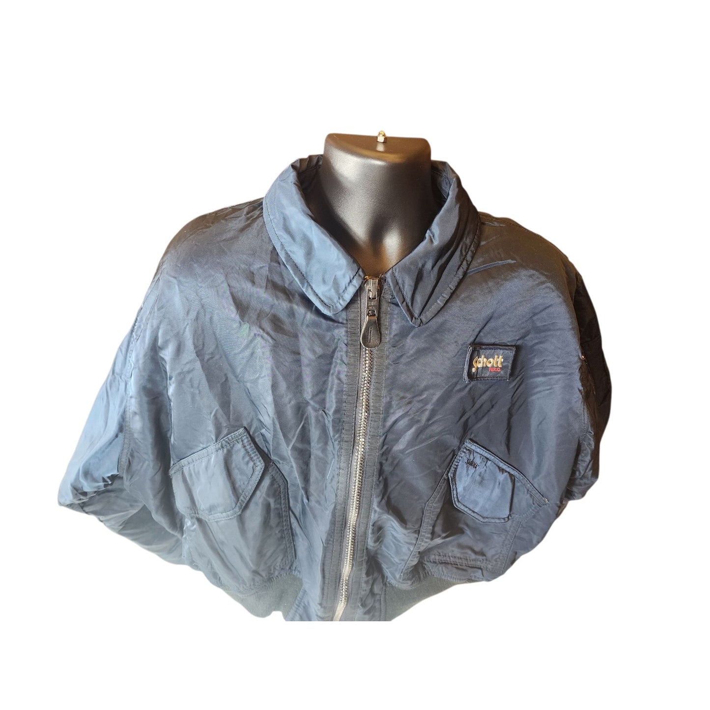 Schott CWU-R Flight Jacket Large Military Bomber Intermediat Flyer USAF Aviation