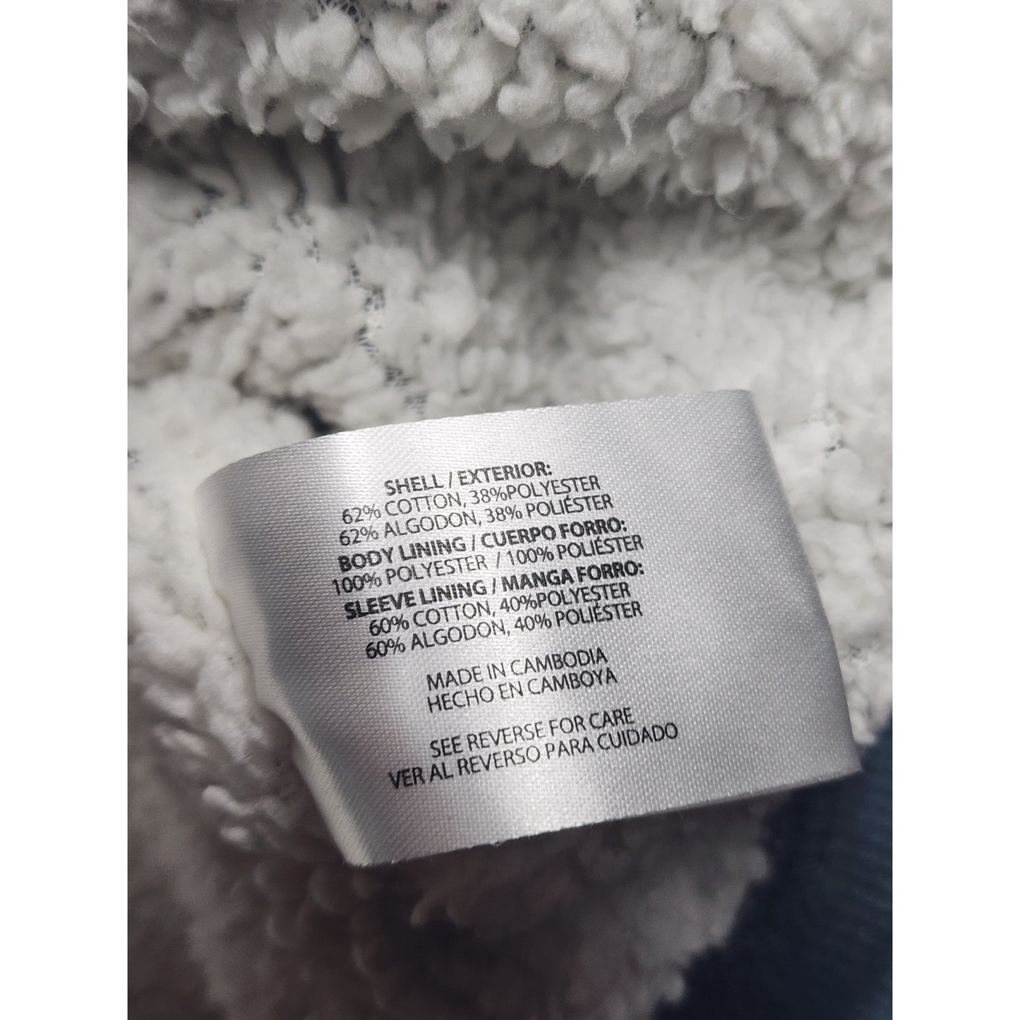 Orvis Sherpa Full Zip Hoodie Jacket XL Kangaroo Cozy Mountainwear Gorpcore Cabin