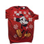 Disney Mickey Christmas Sweater Men Small Womens Medium Santa Hat Snowflake Ugly