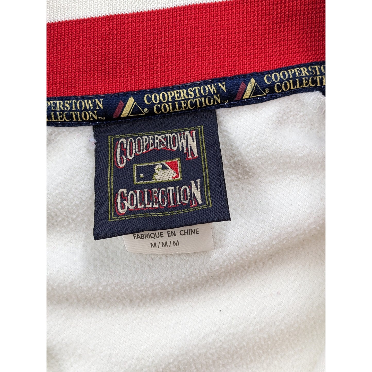 Cooperstown Collection Track Jacket Men Medium Minnesota Twins Zip Retro Vintage