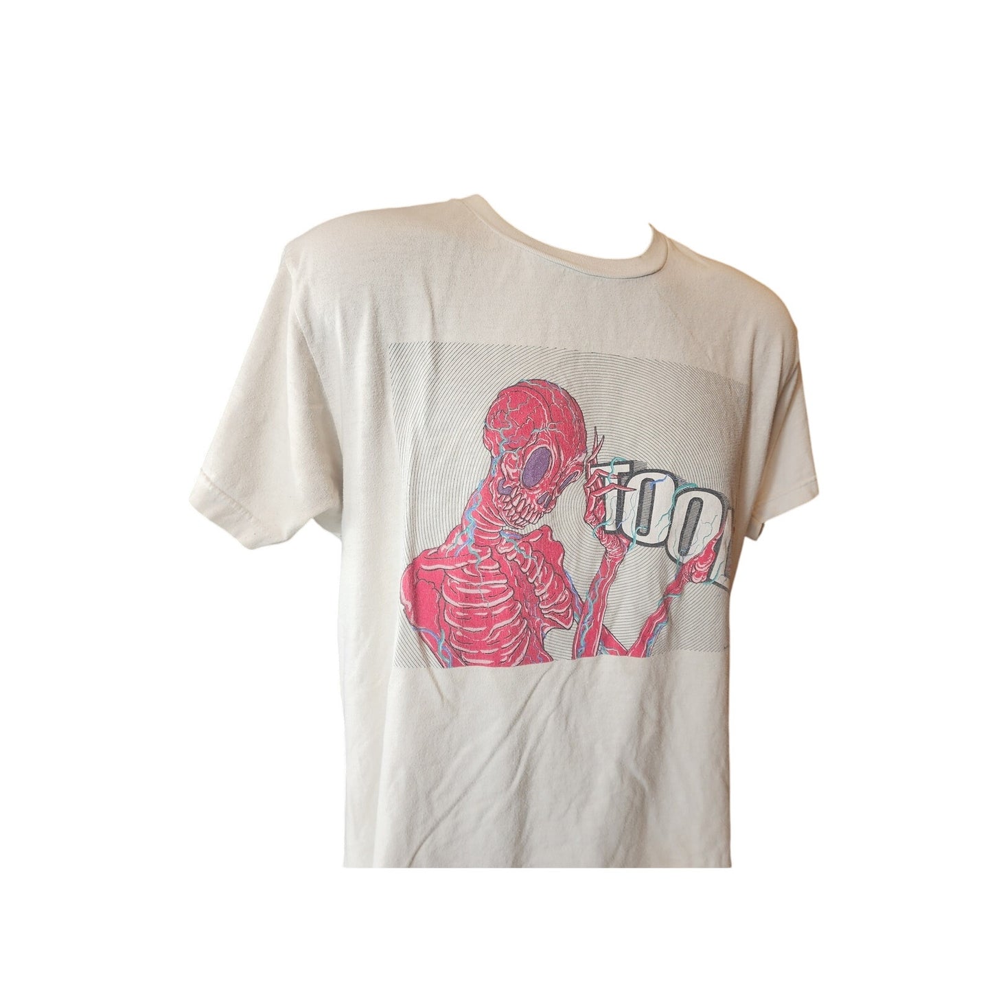 Tool Band 2015 Skeleton Graphic T Shirt Large Adam Jones Artwork Rock Metalhead