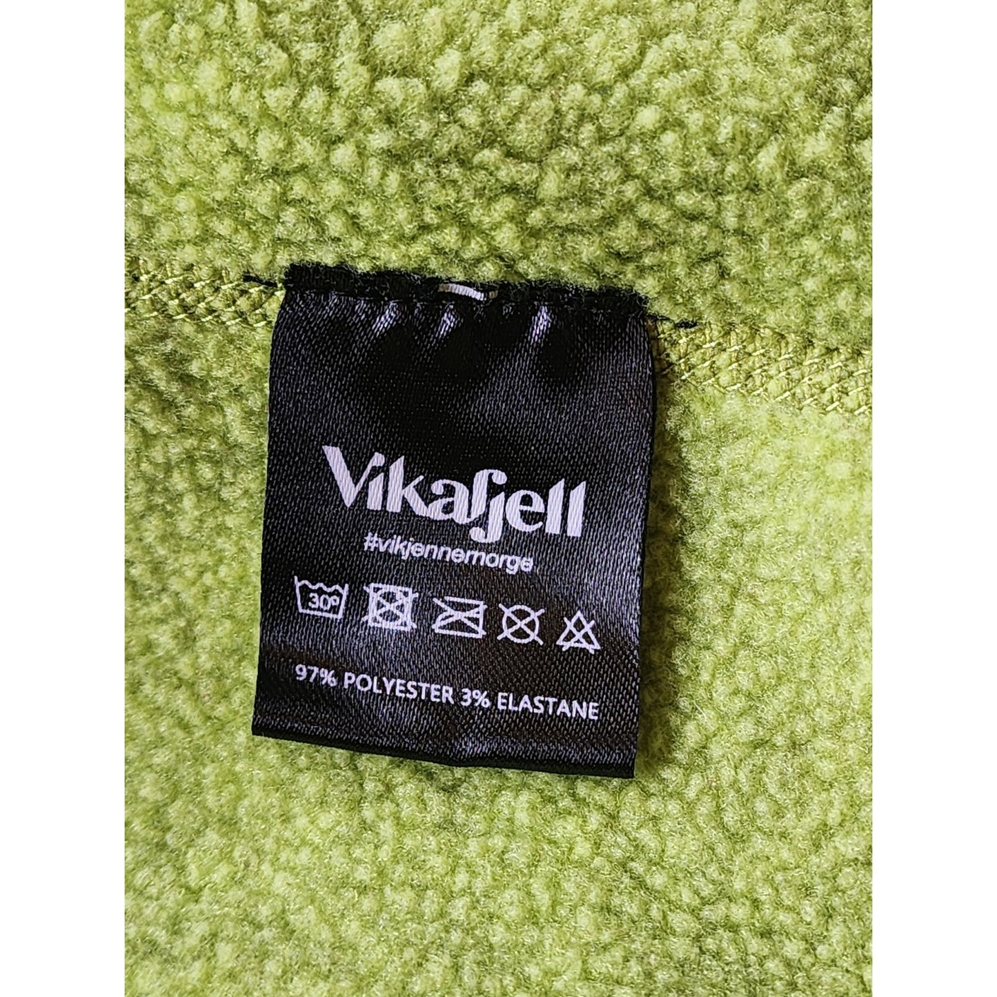 Vikafjell Norway Hoodie Womens XL Zip Fleece Hiking Jacket Gorpcore Norwegian