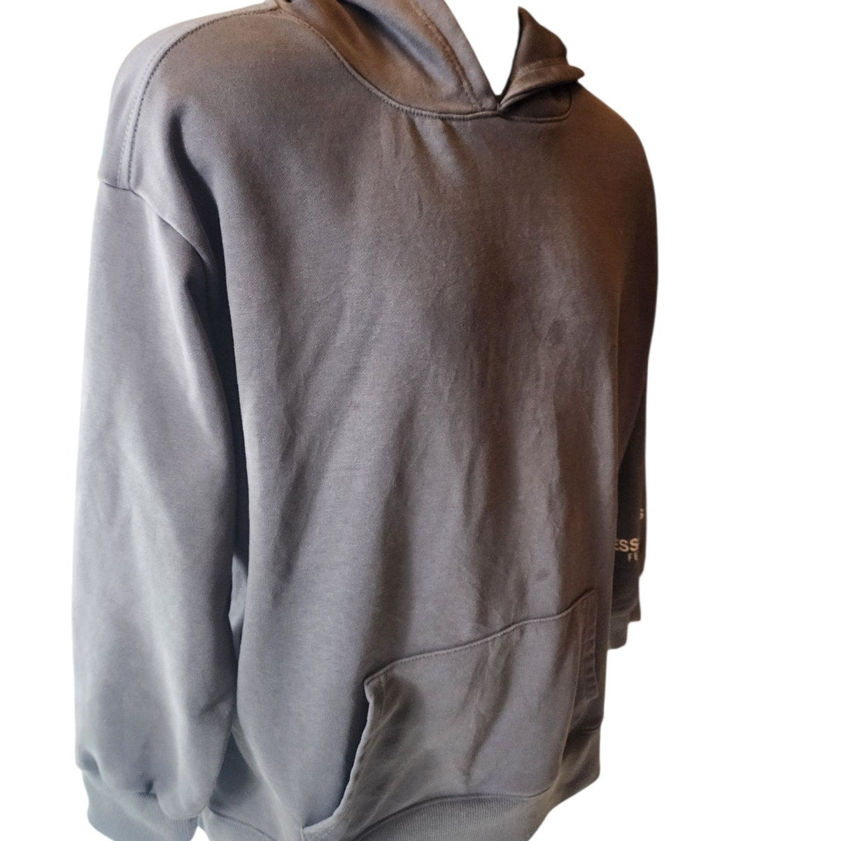 Fear of God Essentials Hoodie Mens Medium Gray Pullover Sweatshirt Streetwear