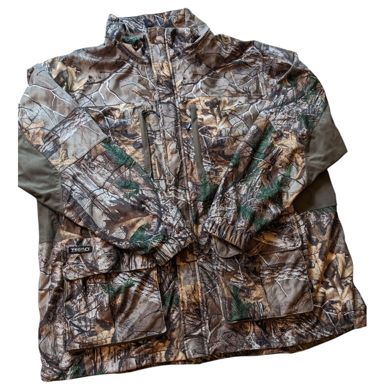 Gander Mountain Guide Series Tech H2O Jacket Mens 3XLT Camo Hunting Realtree