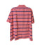 U.S. Polo Assn. Coral Polo Shirt Mens 3XLT Striped Short Sleeve Cotton Classic