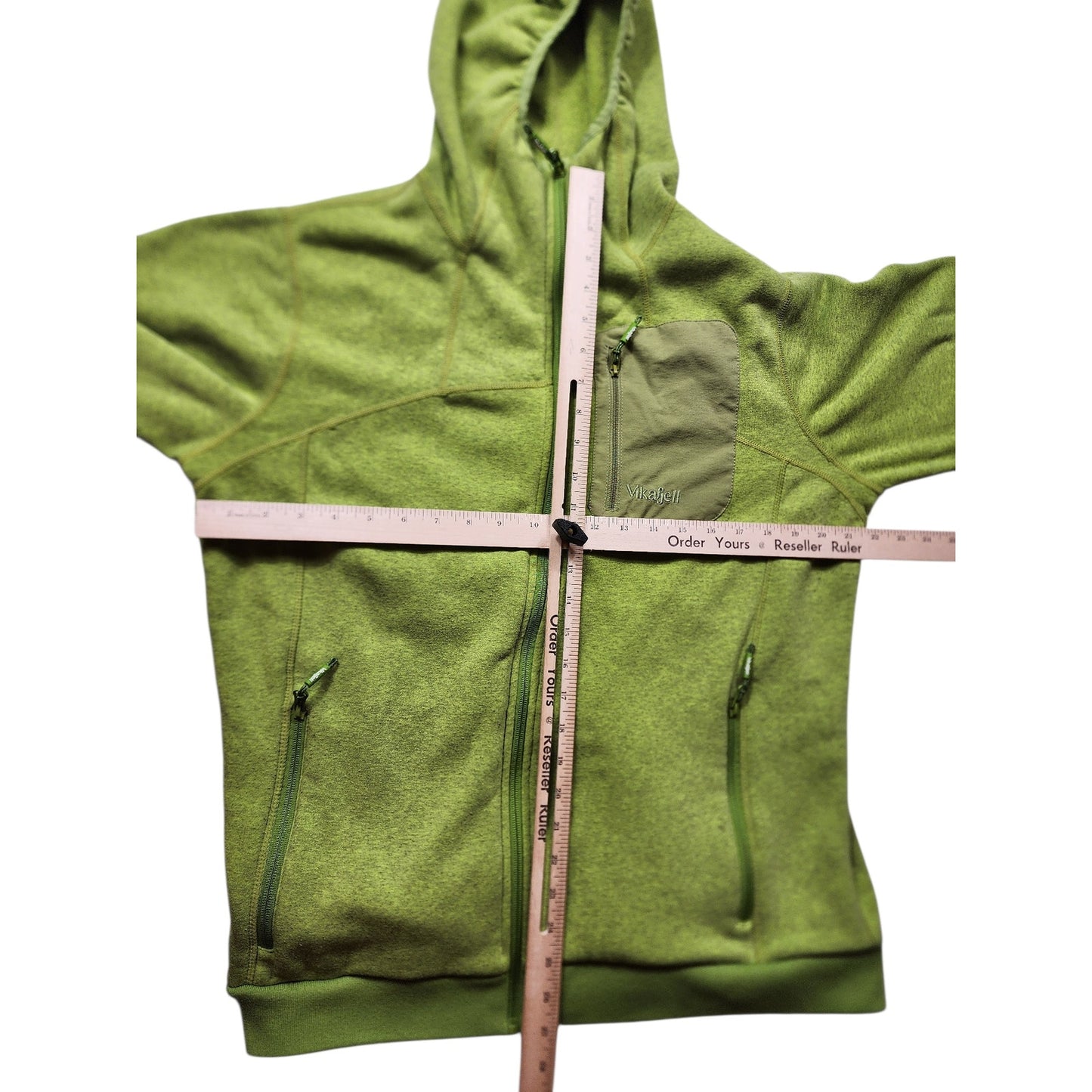 Vikafjell Norway Hoodie Womens XL Zip Fleece Hiking Jacket Gorpcore Norwegian