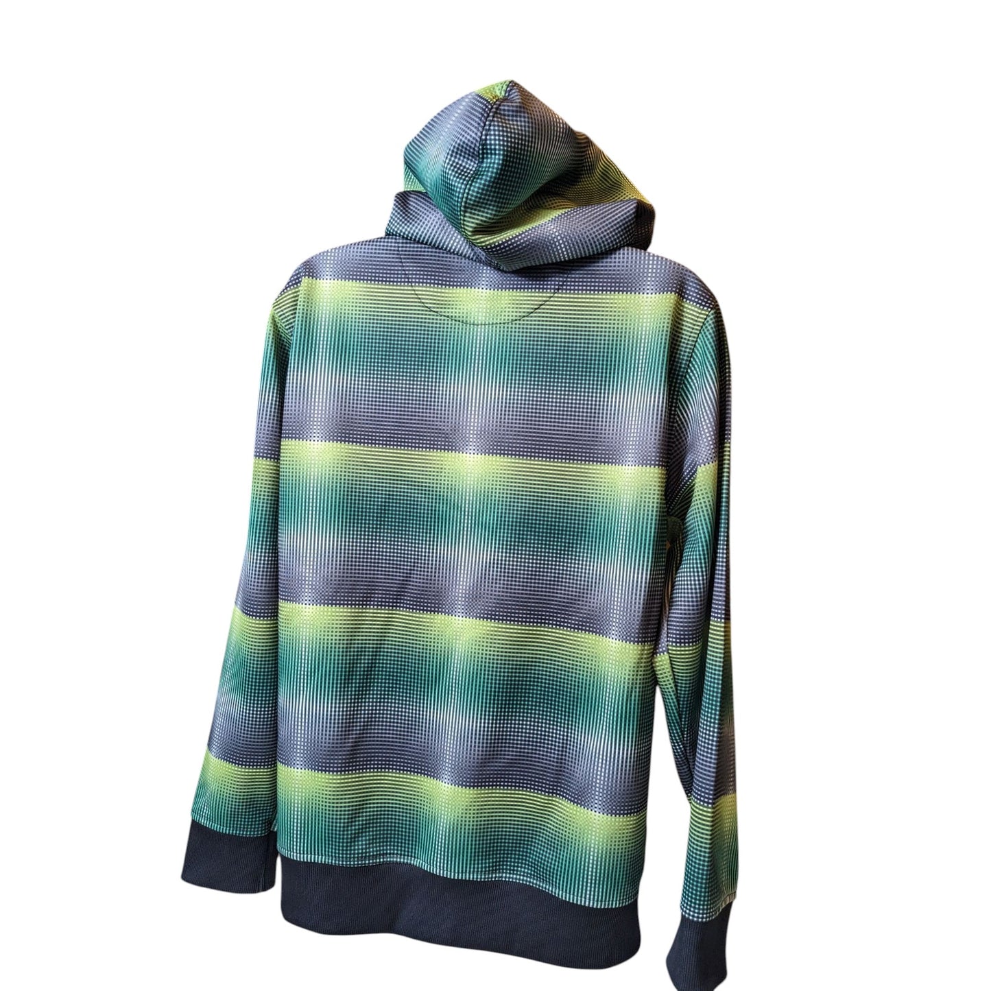 Hurley Hoodie Women Large Zip Graphic Jacket Y2K Style Streetwear Surf Skate