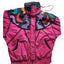 Mulberry Street Ski Jacket Womens Medium Colorblock Fleece Winter 80s 90 Vibes