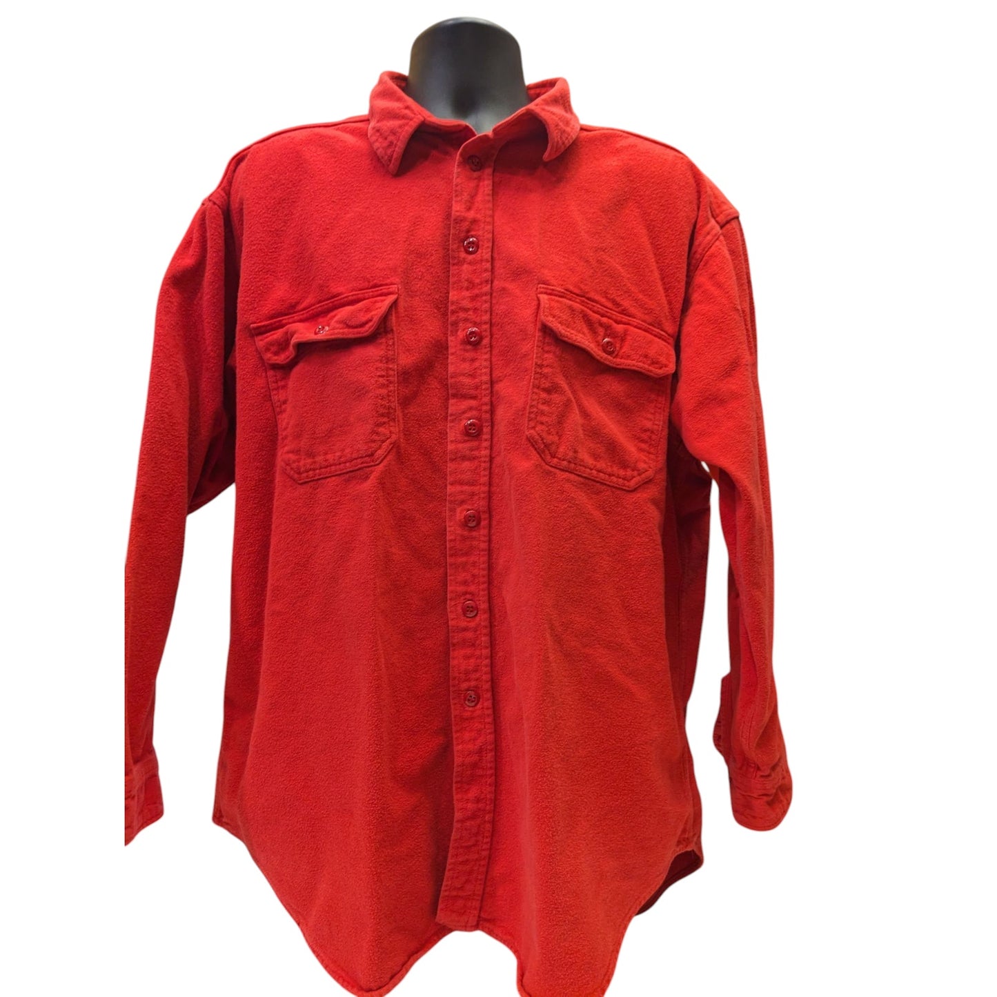 Woolrich Heavyweight Shirt Men 2XL Button Up Long Sleeve Outdoor Work Flannel