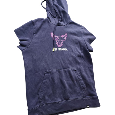 Under Armour Hoodie Project Rock Iron Paradise Men Medium ShortSleeve Sweatshirt