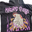 Hazard Hoodie Men Medium Graphic Flame Skeleton Goth Streetwear Sweatshirt