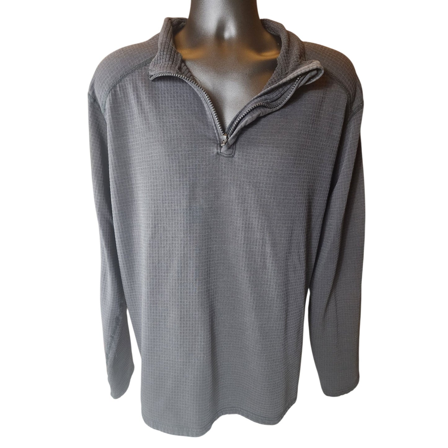 DRIFIRE Polartec Power Grid Fleece Pullover Men XL Flame Resistant USA Made Long