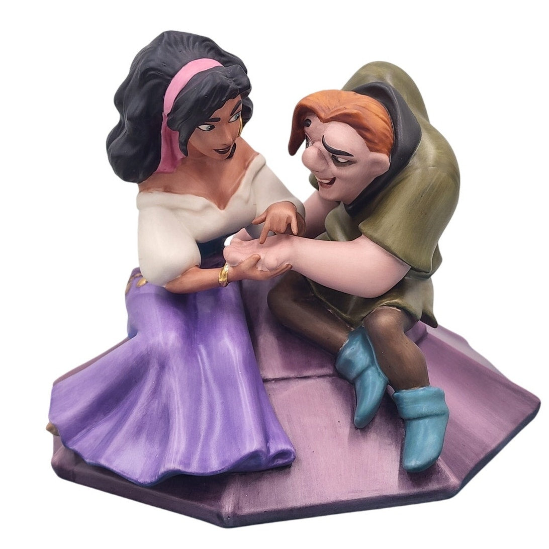 WDCC Hunchback Notre Dame Esmeralda Quasimodo Not a Single Monster Line COA Box