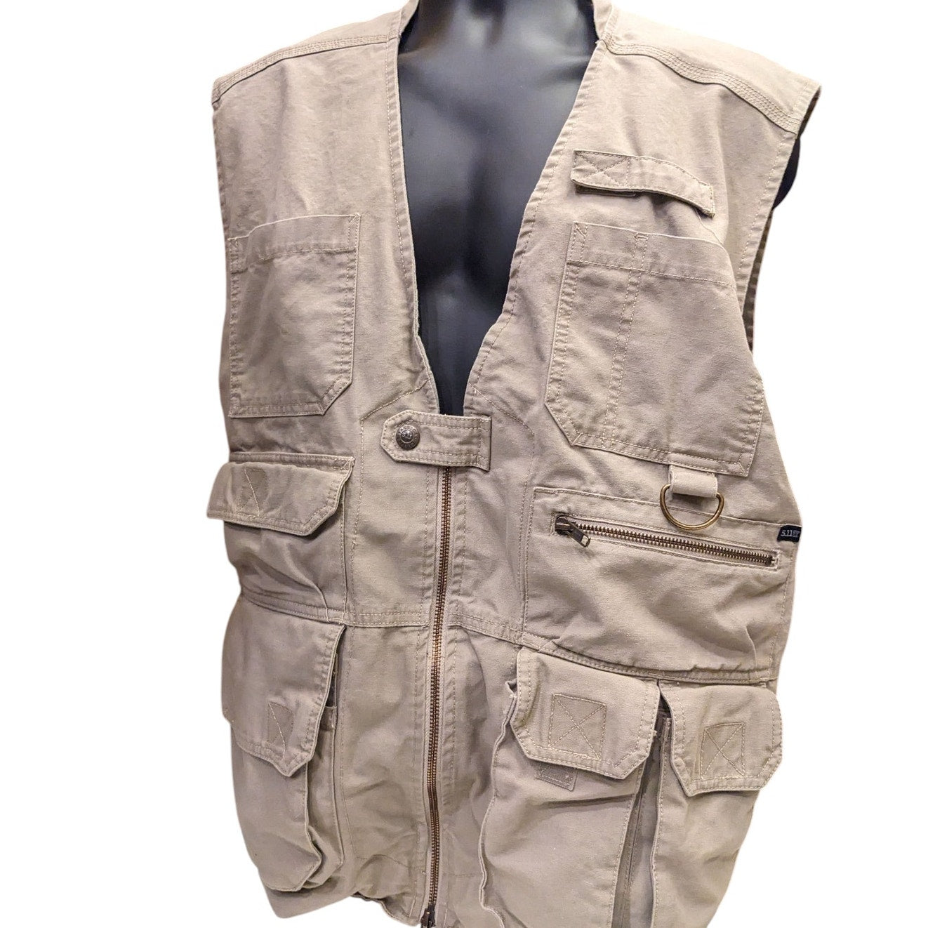 5.11 Tactical Series Mens XL Vest Utility Outdoor Hunting Fishing Shooting Photo