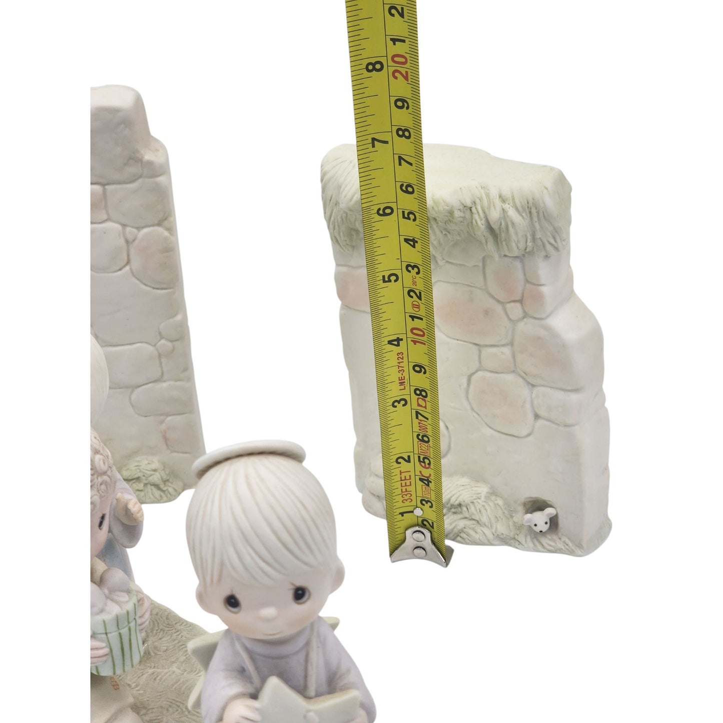 Precious Moments They Followed The Star & Manger Wall Set Nativity E-5641 E-5644