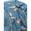 Taylor Swift 1989 Cardigan Womens Medium Large Blue Cable Knit Seagull Button