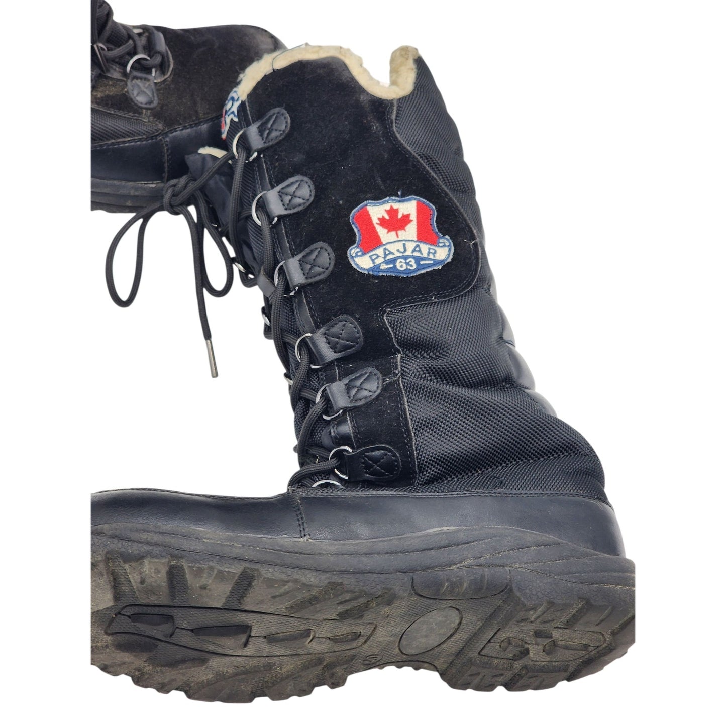 Pajar Boots Womens 7 Winter Hiking Waterproof Snow Cold Weather Canada Gorpcore