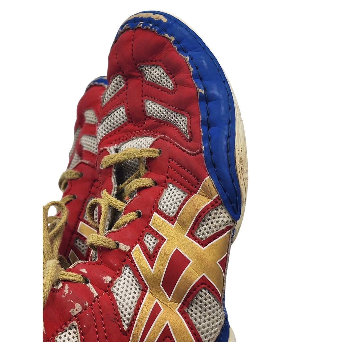 Asics JB Elite RWB Wrestling Shoes Youth 6 Men 5 Women 6.5 Dream It Do It C353Y