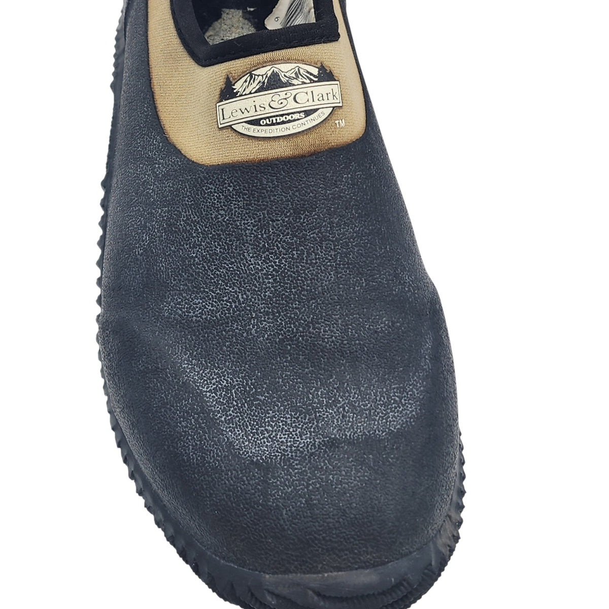 Lewis & Clark Outdoors Slip On Garden Water Shoes Men 9 Rubber Clogs F0744S