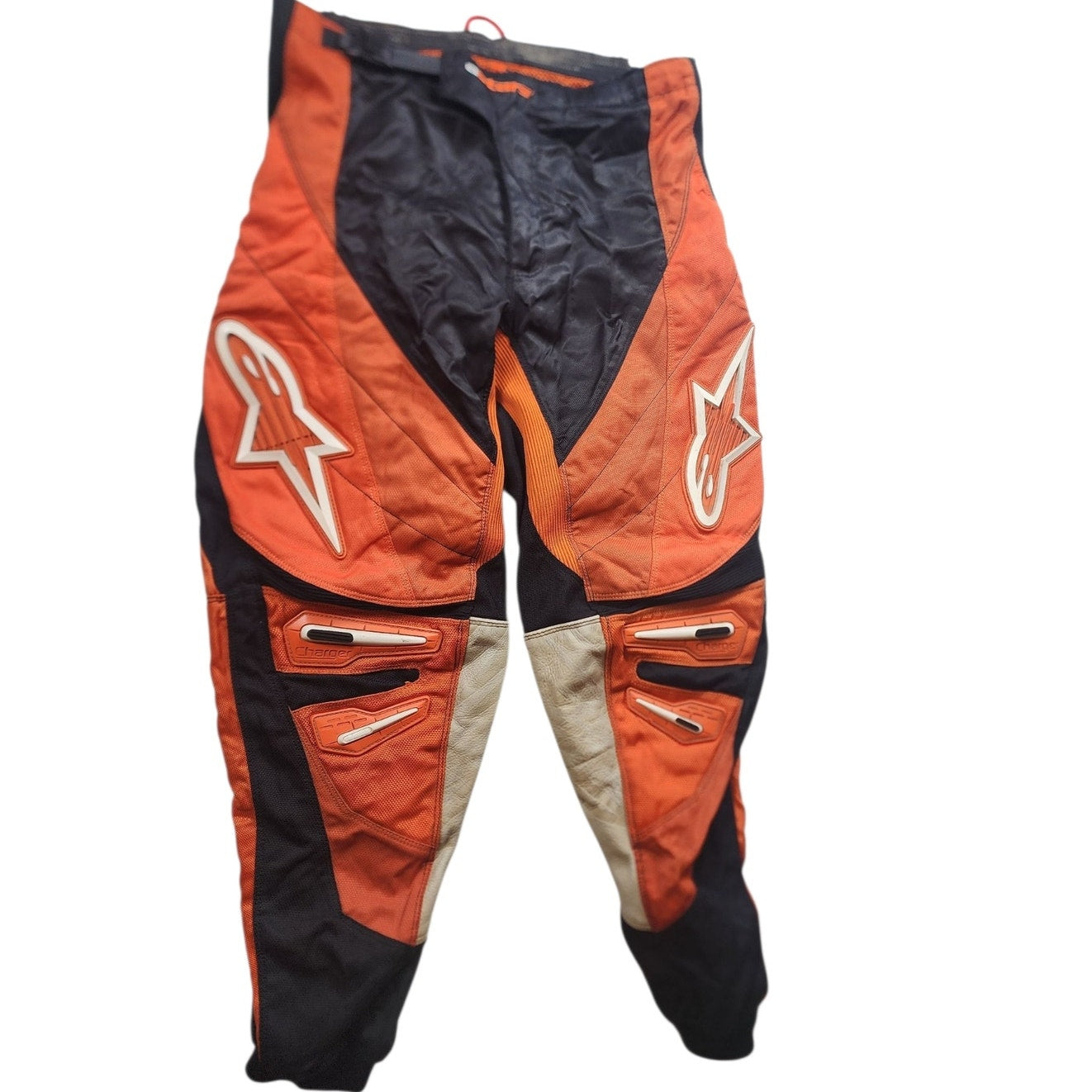 Alpinestars Motocross Pants Mens 34 Medium Orange Charger MX Technical Racewear