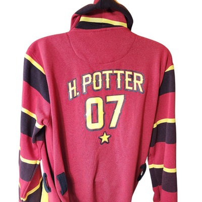 Harry Potter Gryffindor Robe Hoodie Small Medium Cosplay Wizard Cape Loungewear