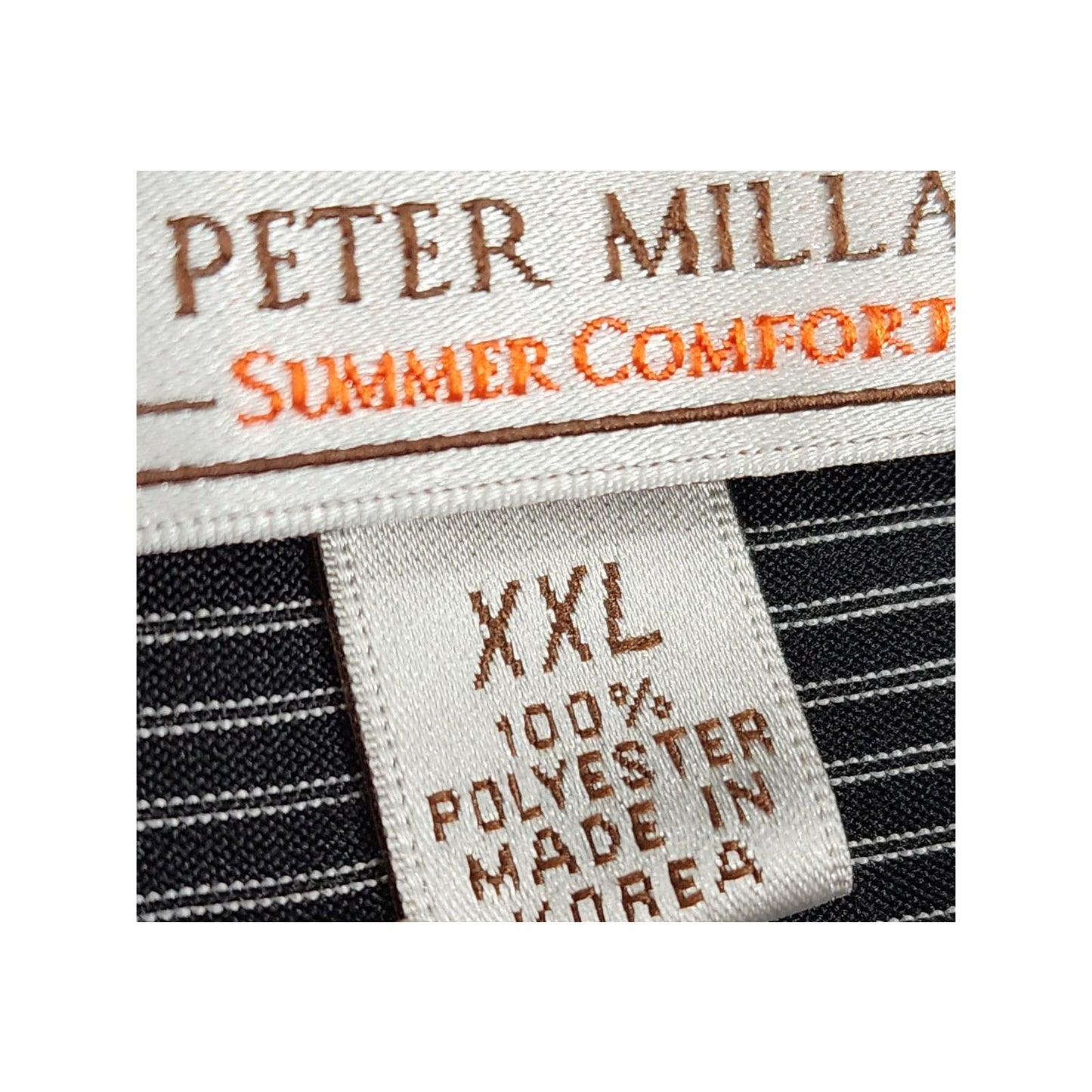 Peter Millar Golf Polo Summer Comfort Mens XXL Striped Short Sleeve Breathable