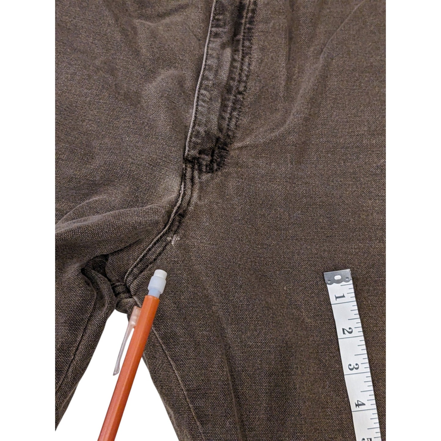 Wrangler Rugged Wear Pants Mens 44x32 Lined Work Carpenter Heavy Duty 33213NB