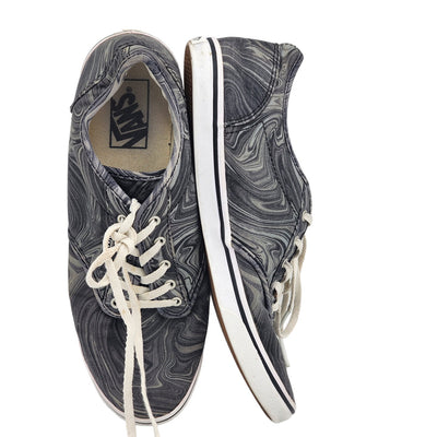 VANS Off the Wall Shoes Womens 9 Marbled Canvas Sneakers Lace Up 25.5CM TB4R