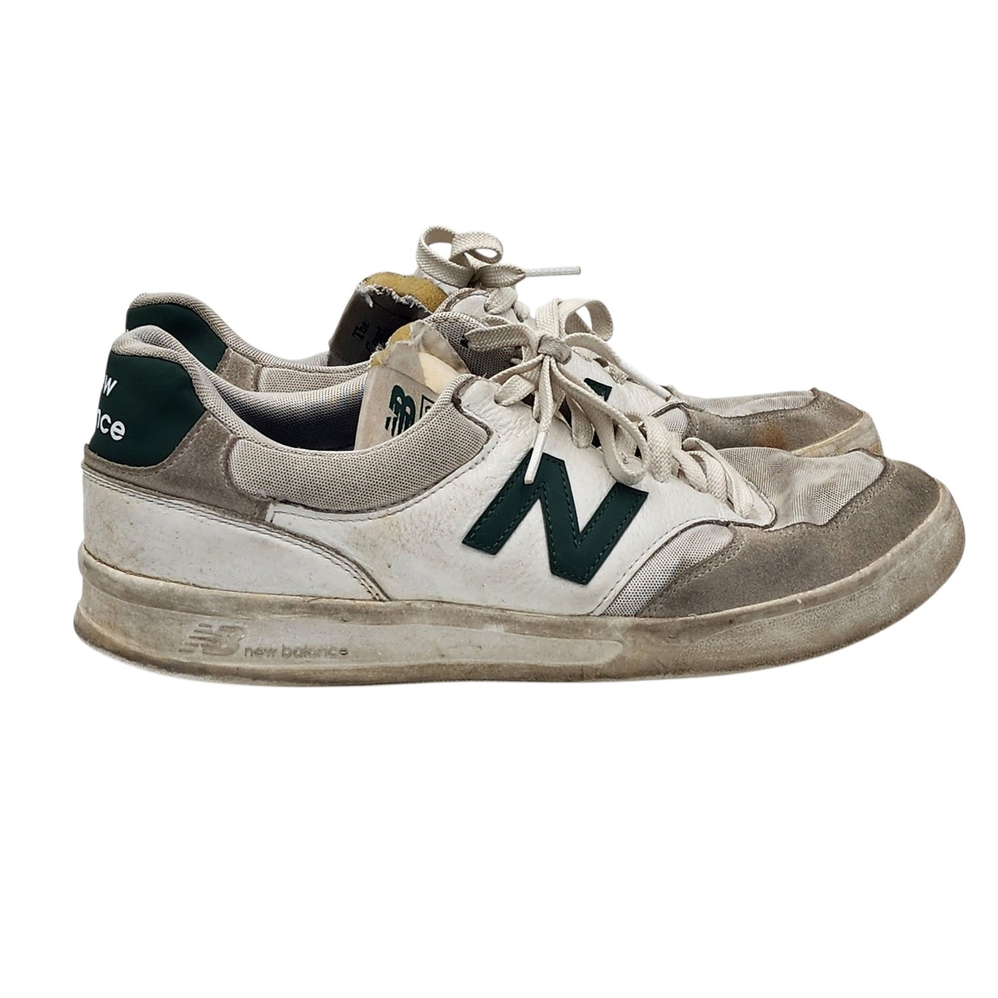 New Balance Court Line Sneakers Mens 10.5 Women 12 Low Top Tennis Shoes CT300WG3