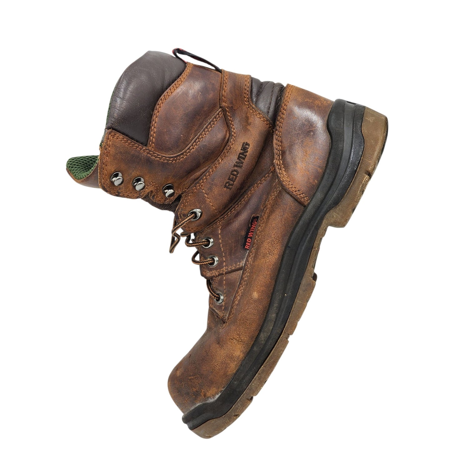 Red Wing Boots Men 11.5D King Toe Work Leather Safety ASTM EH Hiking Rugged 2239