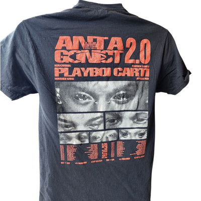 Fruit of the Loom Playboi Carti Rap Tee Small Tour Shirt Graphic Concert Tee