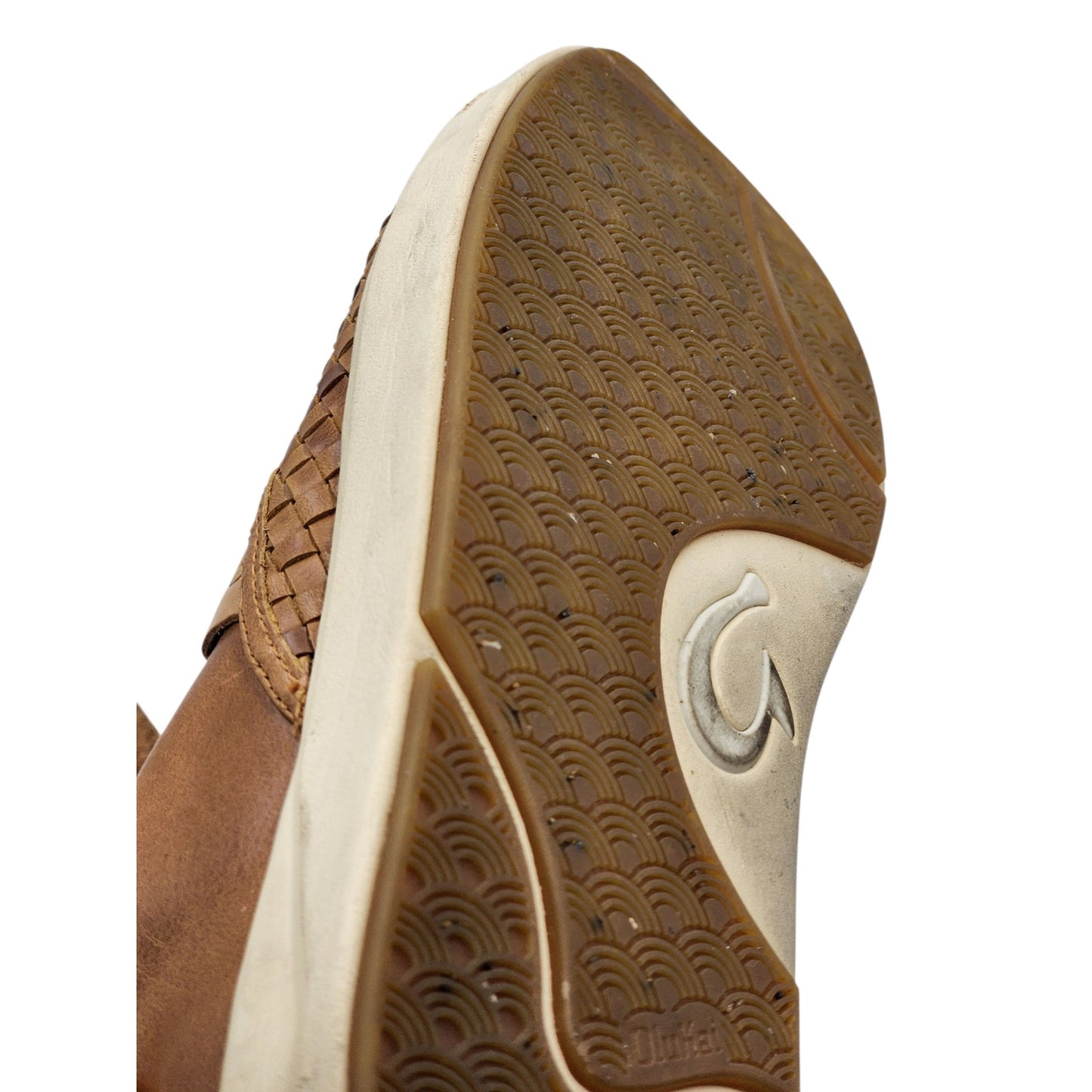 Olukai Lae‘ahi Lauhala Slip On Sneakers Mens 14 Woven Casual Shoes Surf Island