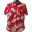 VANS Off the Wall Hawaiian Camp Shirt Mens Medium Tropical Floral Button Y2K
