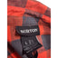 Burton Flannel Shirt Mens Large Red Black Buffalo Plaid Button Lumberjack Skate