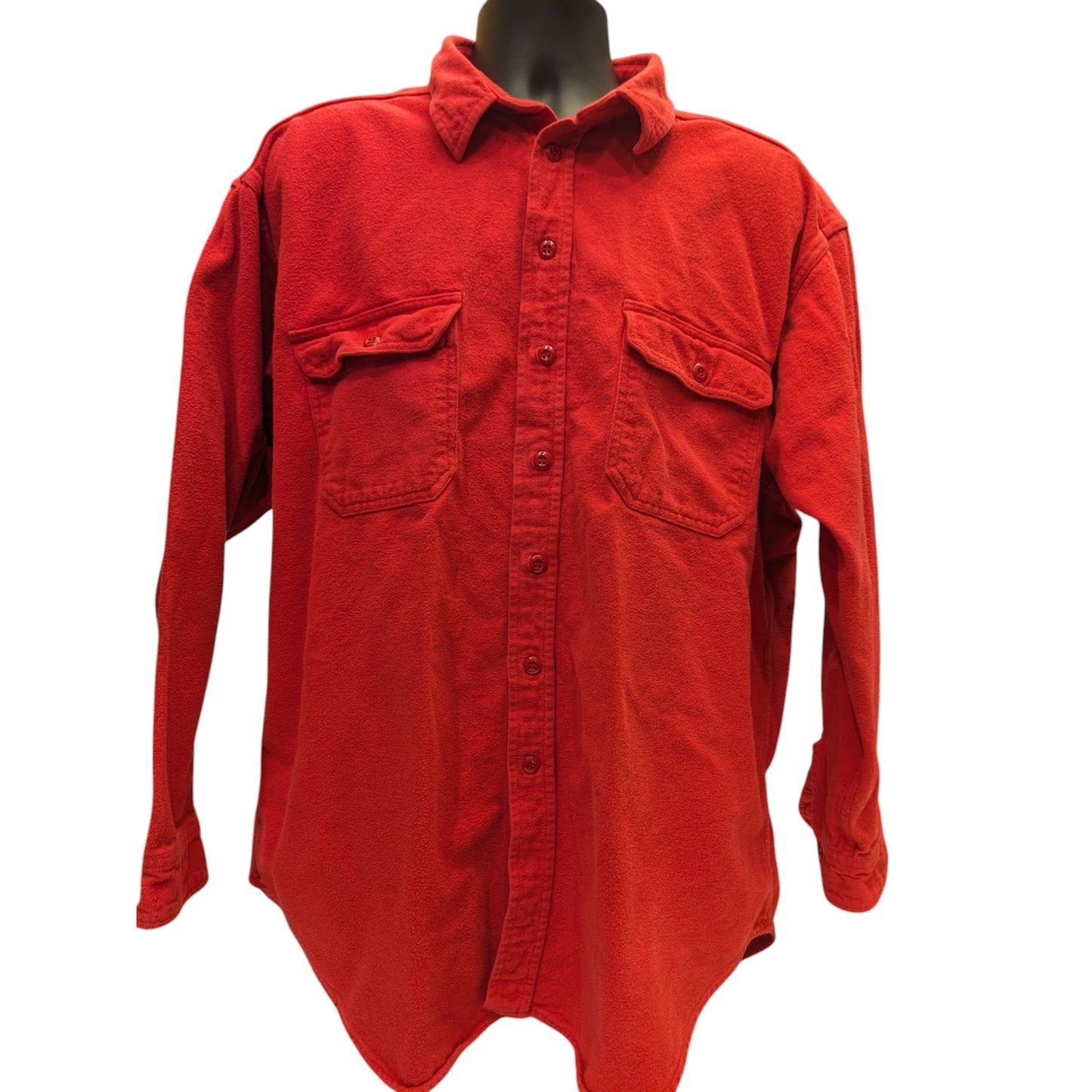 Woolrich Heavyweight Shirt Men 2XL Button Up Long Sleeve Outdoor Work Flannel
