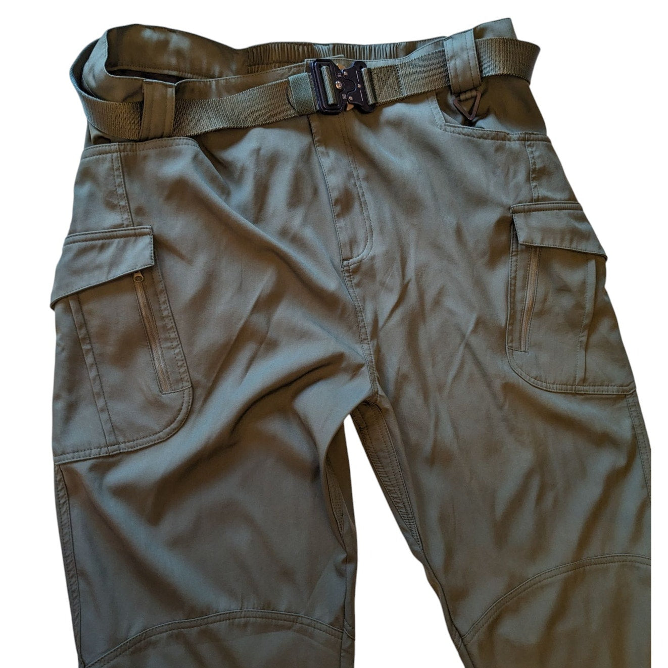 Tactical Series Green Cargo Pants Mens 2XL-33 Outdoor Utility Hiking Workwear