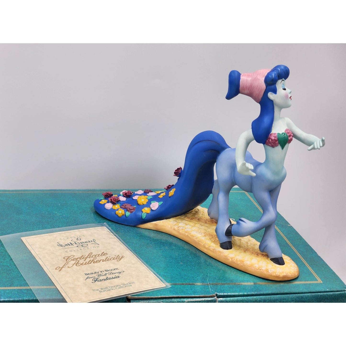 WDCC Fantasia Blue Centaurette Beauty in Bloom Vintage Box COA Disney Retired