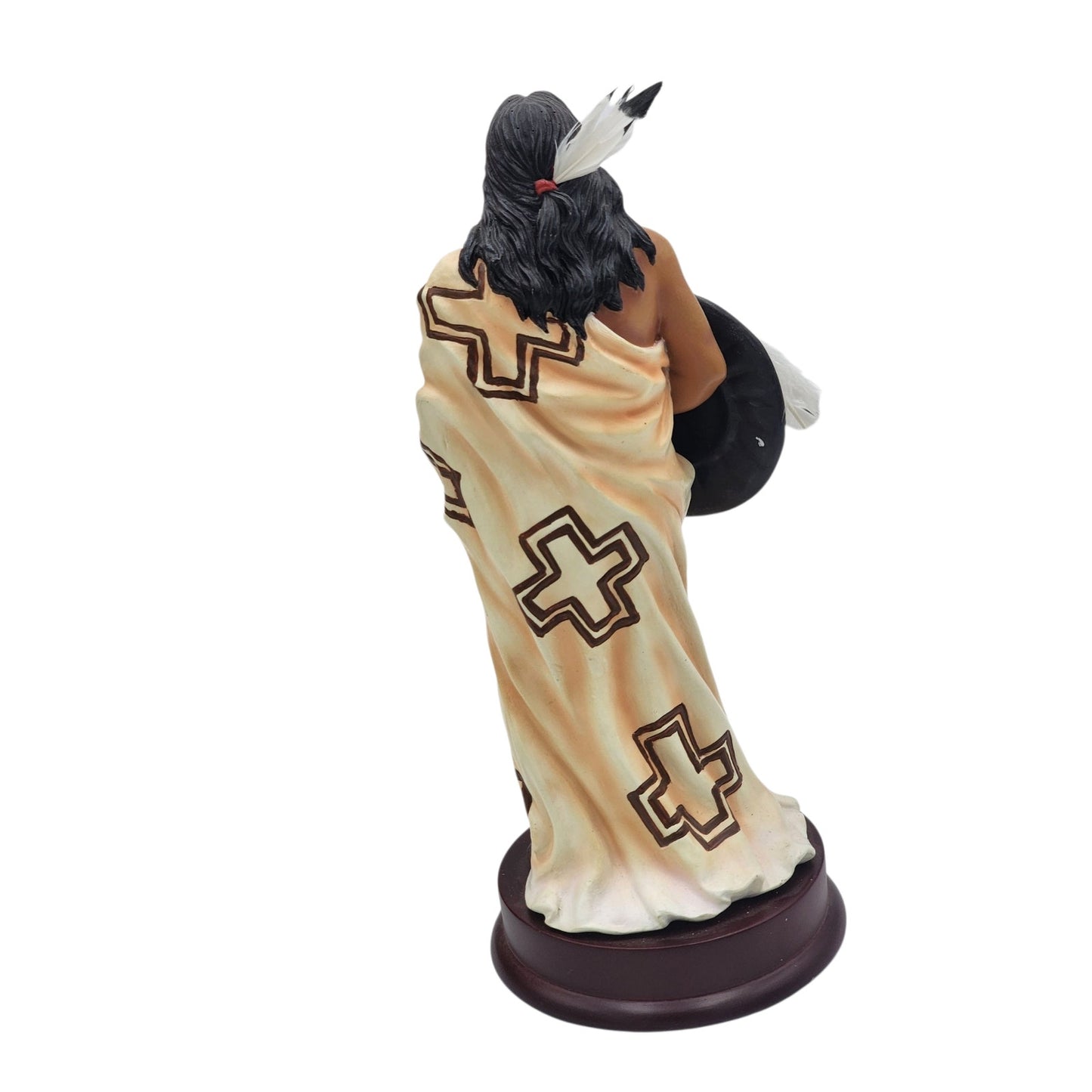 JD Challenger White Breast Southwest Style Figurine Westland Warrior Box 15106