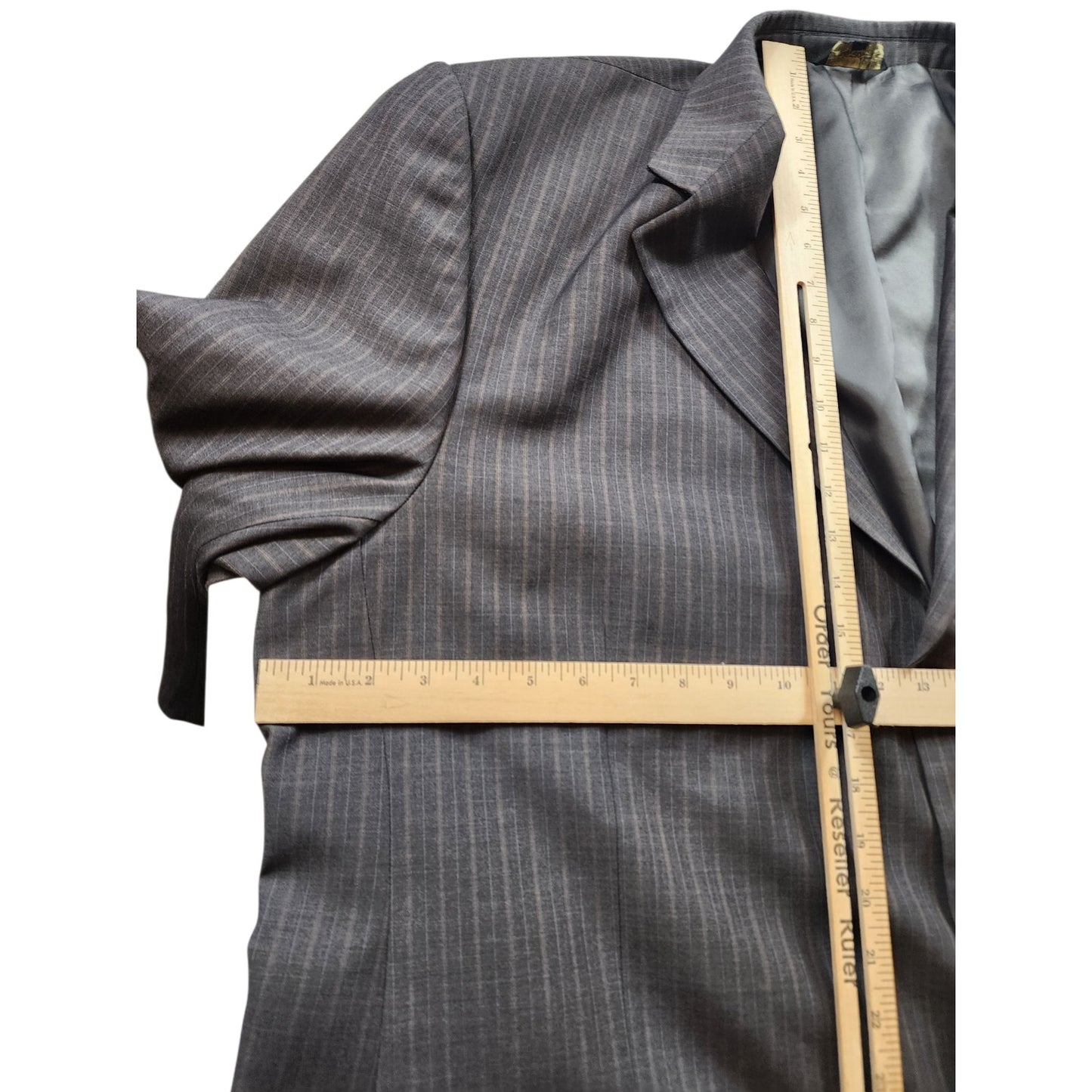 Firado Rome Italy Wool Suit Jacket 54L US Blazer Sport Coat Super 130s Italian