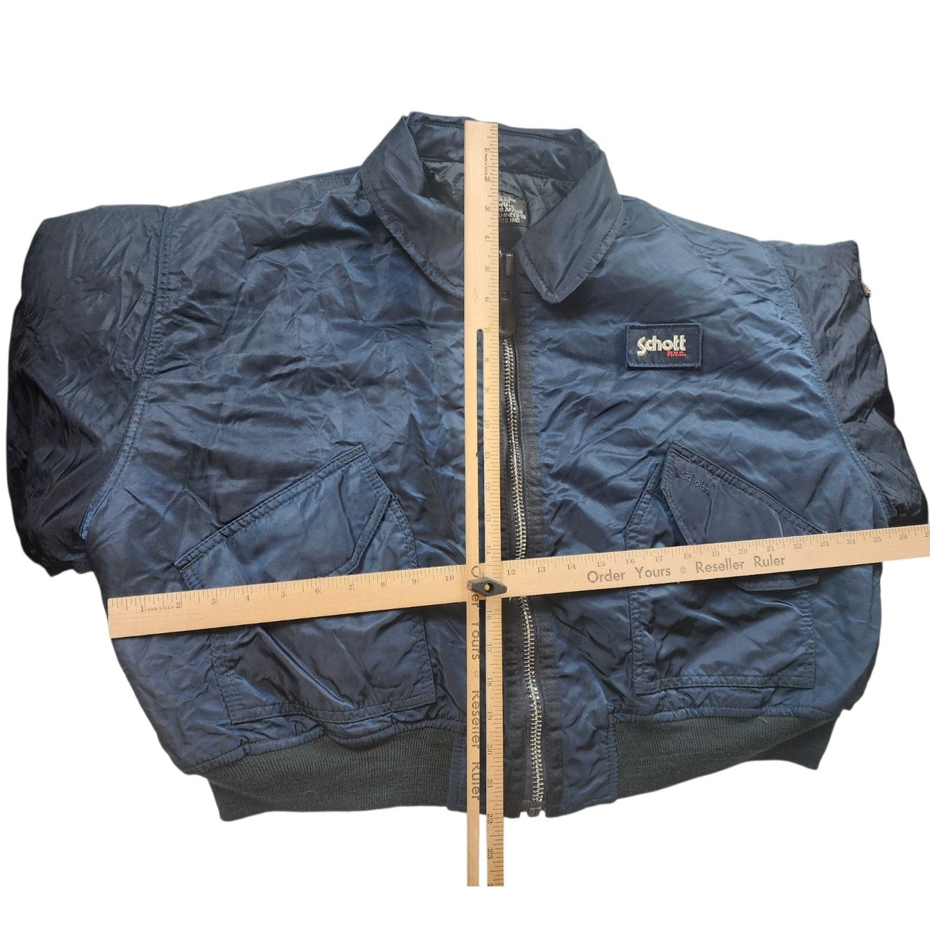 Schott CWU-R Flight Jacket Large Military Bomber Intermediat Flyer USAF Aviation