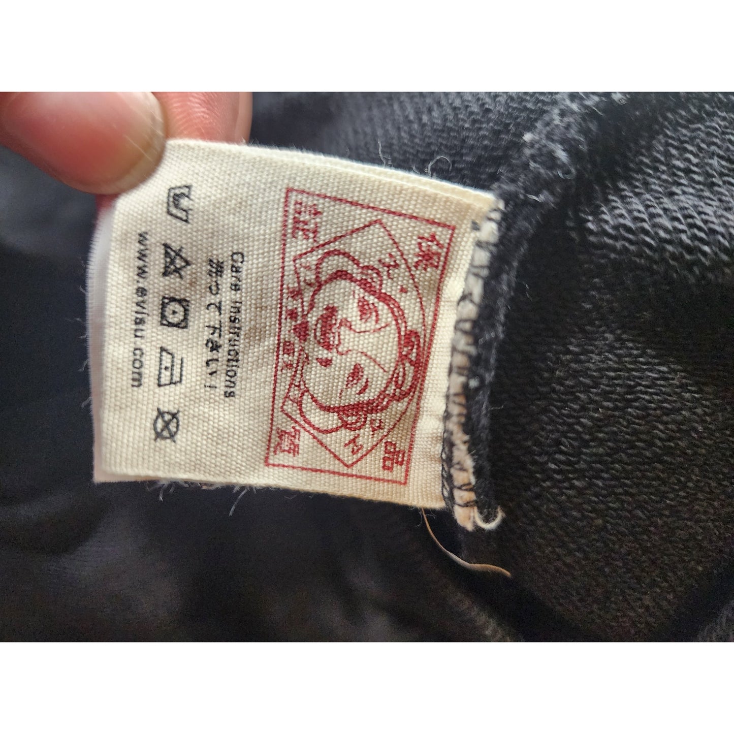 EVISU Sweatpants Heritage Men XXL Joggers Seagull Print Graphic Japan Streetwear